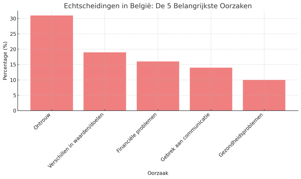 Echtscheidingen in België: De 5 Belangrijkste Oorzaken